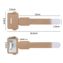 QKC 1pc Solid Color Toe Protector For Home Use - Beige - View 3