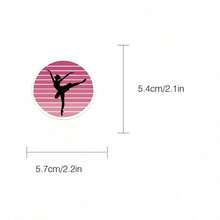 50pcs Ballet Dance Stickers For Luggage, Notebook, Planner, Phone Case, Graffiti Decoration - 50 Ballet Stickers TT242 - View 5