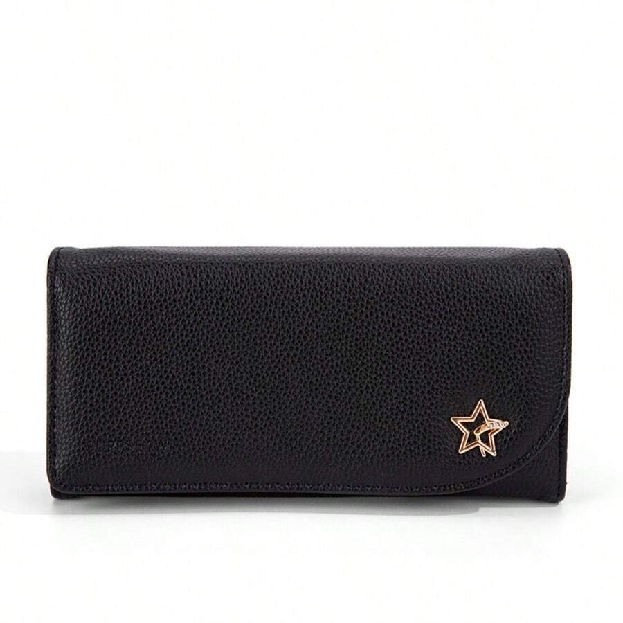 Women's Phone Wallet Clutch With Shoulder Strap, Crossbody Minimalist Long Wallet