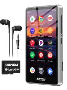 80GB Android 14 MP3 Player With Bluetooth & WiFi, 4" Touch Screen Music Player, Built-In Speaker, Support App Download, Expandable Up To 512GB, Compatible With Streaming Music Platforms - View 11