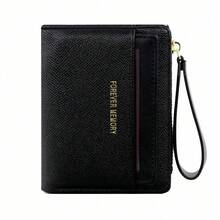 Dompet Pendek Wanita Modis dengan Resleting, Tempat Kartu, Dompet Koin, Tempat Kartu Identitas, Dompet Wanita - MultiWarna - View 8