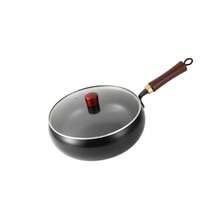 Cast Iron Covered Frying Pan, Cast Iron Frying Pan, 26CM Large Capacity Non Stick Iron Pan - Uniform Heat Dissipation, Excellent Insulation Performance - View 8