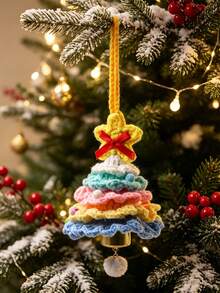 1pc Multicolor Fashionable Cute Soft Clay Heart Lollipop Christmas Tree Pendant, Suitable For Christmas Gift For Best Friends, DIY Jewelry Handmade Craft, Necklace, Earring, Keychain Making - Multicolor - View 21