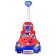Kids Push Ride-Ons - Blue - View 3