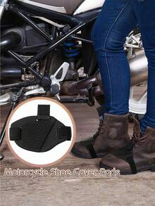 2Pcs Motorcycle Gear Shift Rubber Pads Gear Shift Rubber Sleeve Shoe Protection Rubber Sleeve Gear Shift Lever Foot Pad Anti-Slip Shoe Protection Cover Motorcycle Gear Shift Lever Protection Wear-Resistant Gear Shift Lever Accessories Prevent Shoe Scuffing While Riding - Multicolor - View 1
