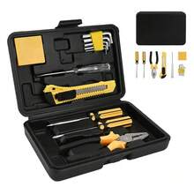 Kit De Ferramentas Com Maleta 11 Peças Alicate Chave Fenda Estilete - 11 Peças - Visão 10