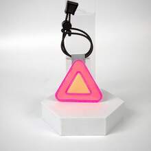 JELLOO Reflective Triangle Pendant, Triangle Sticker, Suitable For Night Cycling, Road Bike/Mountain Bike/City Bicycle, Easy To Peel And Stick Adhesive Backing, Can Be Attached To Rear Rack And Bike Frame - Multiple Styles - View 9