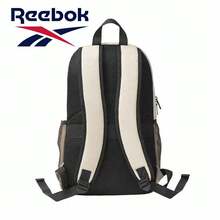 Reebok Colorblock Backpack, Minimalist Large Capacity Commuter Bag, Student Laptop Backpack, Reebok Large Capacity Casual Backpack, Lightweight And Comfortable For Shoulders, Unisex - White - View 8