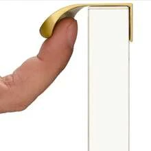 Modern Minimalist Cabinet Handles Aluminum Alloy Drawer Wardrobe Door Pulls - single hole - View 7
