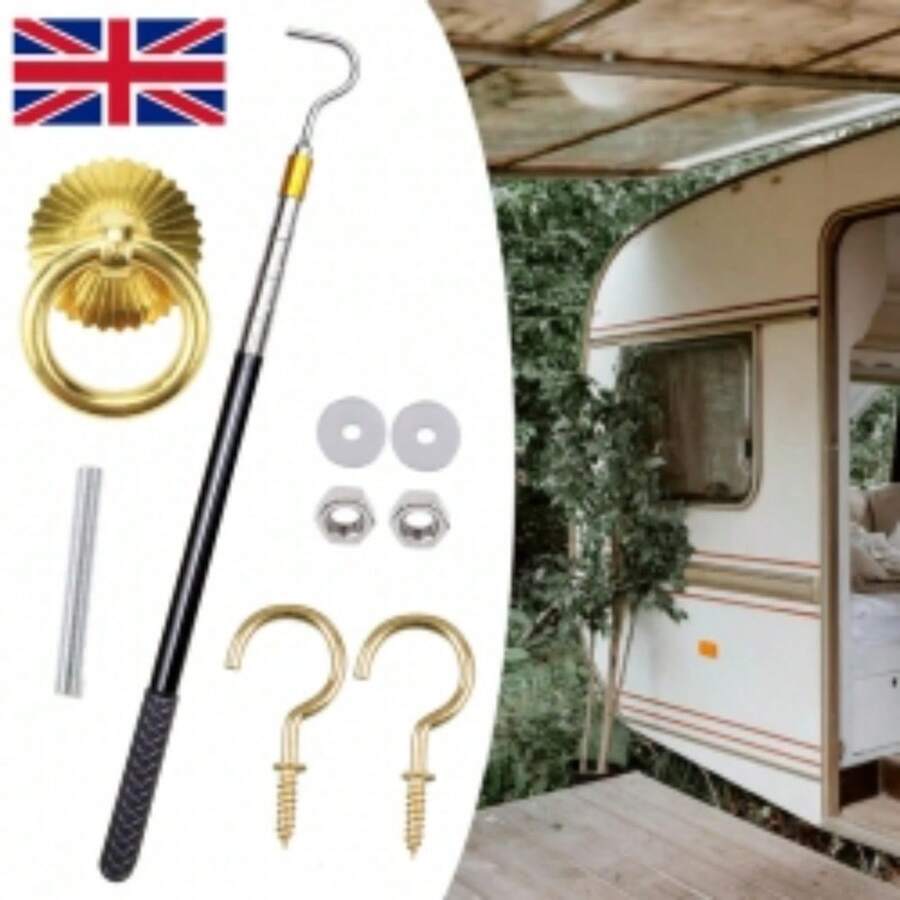 Attic Ladder Pull Down System Kit Loft Ladder Pole With Hook - UK-C387901 - View 1