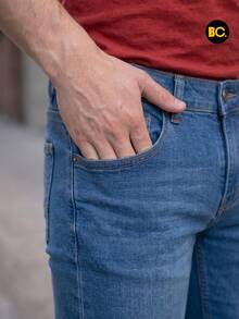 Men Jeans - Blue - View 5