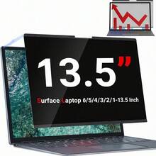 Magnetic Privacy Screen Protector For Surface Laptop 6/5/4/3/2/1-13.5 Inch,Matte Notebook Privacy Anti-Privacy Screen, Laptop Privacy Filter, Suitable For Public Places Such As Offices, Airports, Cafes, Etc - View 8