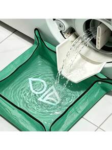 White Washing Machine Drainage Guide Plate, Household Drum Washing Machine Front Drain Port Cleaning Storage Tool, Washing Machine Filter Cleaning Sewage Residue Collection Guide Water Receiver Set, Easy Water Collection Storage Device To Prevent Dirty Water Leakage From Outlet, Washing Machine Drain Pipe - Multicolor - View 1
