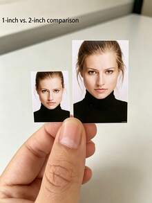 Custom Photo ID Card, Suitable For ID Photo Gift DIY, Photo Page Can Be Cut To Size, Use Your Own Image, Paper, No Frame Included, Suitable For Office, Graduation, Resume, Commemoration - Multicolor - View 6