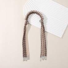 Handmade Nylon Rope Braided Bag Strap, Handbag Chain Bag Replacement Shoulder Strap, Vacation Essential Bag Accessory, Handbag Shoulder Strap - Multicolor - View 3