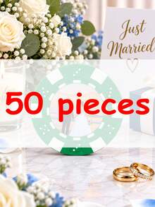 Personalized Poker Chips, Custom Photo Chips,Wedding Favor Poker Chip Set,Bachelor Party Gift, Game Night Keepsake,Personalized Casino Token - Multicolor - View 24