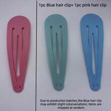 Extra Large 28cm BB Hair Clip, Solid Color Matte Design, Suitable As Large Hair Clip, Kawaii Macaron Hair Clip, Perfect For Women's Daily Wear, Also Can Be Used As Photo Prop. Hair Accessory, Back To School Feeling - Upgraded Version - View 10