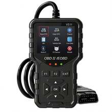 V511 Professional OBD2 Scanner, Car Diagnostic Code Reader, Supports All OBDII Modes, 40,000+ DTC Library, Real-Time Data Graph, Battery Startup Test, SMOG Inspection And I/M Readiness Status - V511 - View 1