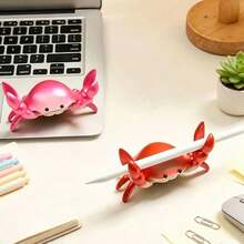 Fashionable Space-Saving Crab-Shaped Desktop Organizer, Multifunctional Phone Stand, Pen Holder, Glasses Rack, Jewelry Tray, Cute Office Decor Home Desktop Accessory - Multiple Styles - View 17