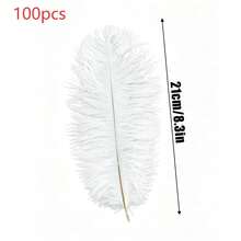 70pcs/50pcs Bulk Artificial Peacock Feathers, Suitable For Vases, Crafts, Weddings, Home Parties, Christmas Decorations, Etc. - Multicolor - View 22