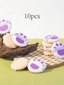 10pcs/20pcs Dual-Use Makeup Sponges, Multi-Color Latex-Free Reusable Washable Soft Flawless Makeup Applicator Suitable For Powder, Liquid, Makeup Design Makeup Sponge Travel Essential - Multicolor - View 1