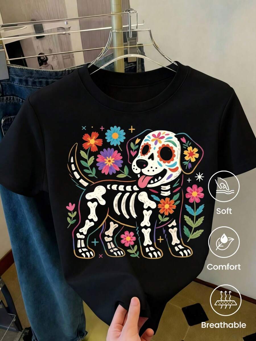 Women T-Shirts - Black - View 1