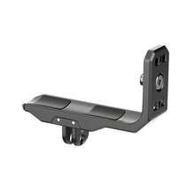 For Insta360 X4 / X5 PULUZ Vertical Horizontal Shooting Quick Release Metal L Bracket (Black) - View 10