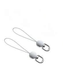 2Pcs 360 Degree Rotatable Mobile Phone Lanyard Strong Metal Short Strap Small Rope End With Ring Buckle Anti Lost Key Chain Durable Phone Accessory Portable Wrist Strap Connector For Cell Phone Keychains Small Gadgets - Multicolor - View 15