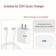 5件組 2D扁平設計豹紋手機充電器保護套組，充電頭保護套 + 線材保護套 + 收納繩 + 數據線保護纏繩，相容 iPhone 20W/18W 充電器 - 彩色 - 查看 7
