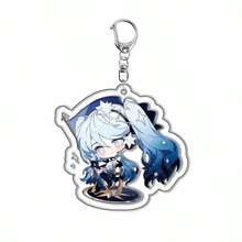 Keychain, Anime Character Charm Pendant, Cute Backpack Hanging Ornament, Collectible Merchandise, Ideal Gift For Birthday, Christmas, New Year, Party, Holiday Present - one-size - View 4