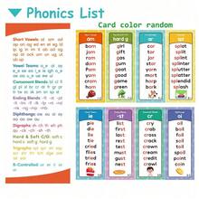60pcs 117 Set Kartu Flash Pinyin, Termasuk Huruf Ganda, Kombinasi CVC, Pelafalan Vokal Pendek dan Vokal Panjang, serta Kartu Kata-Kata Dasar, Cocok untuk Pembelajaran Anak, Mainan Edukatif, Perlengkapan Belajar Anak - MultiWarna - View 10