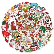 50Pcs Christmas Story Stickers, Waterproof Journal Stickers. Exquisite ...