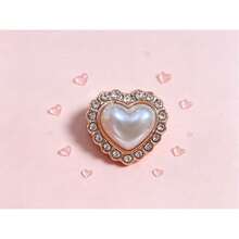 100/30/10/1pc Heart-Shaped Rhinestone Faux Pearl Home Decor Accessories DIY Jewelry Findings - Multi-color - View 6