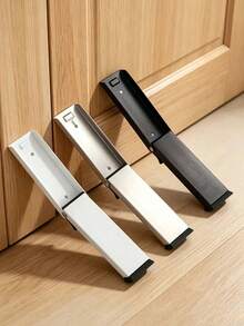Drill-Free, Adhesive, Foldable, Wind-Resistant Stainless Steel Door Stopper And Non-Slip Door Holder For Home Entrance And Security Doors. - Multi-color - View 2