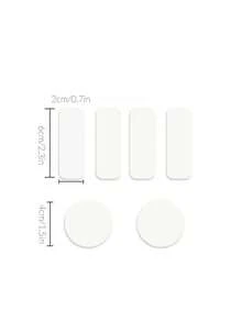 8 piezas/Set Parche de reparación de forro de zapatos, parche autoadhesivo resistente al desgaste para talón de zapatos deportivos, adecuado para reparar diversos daños en zapatos, lavable sin dañar los zapatos - 4 piezas largas + 2 piezas redondas - Ver 13