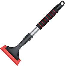 Car Oxford Snow Shovel Aluminum Alloy Telescopic Snow Shovel Multi-Function Glass Snow Scraper Cleaning Scraper Snow Brush - A - View 13