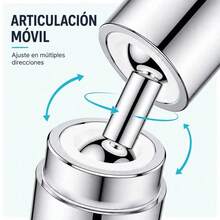 Aireador de Grifo Compacto de Acero Inoxidable y Plástico, Chorro Concentrado y Rociado - plata - Ver 7
