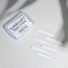 Libeauty 1000pcs Eyelash Curl Paper, Keratin Eyelash Perming Tool, Eyelash Curling Strip, Makeup Beauty Tool, Eyelash Lifting Pad - Multicolor - View 10