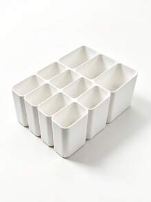 11/22 Compartment Cable Organizer Box/Tray, Essential Electronic Product Storage Accessory, Home Office Desktop Drawer-Style Cable Manager (Retractable Drawer Storage Box), Home Desktop And Drawer Organizer Box - Tool Tray - View 2