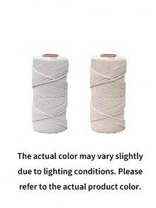 1/2/3/4mm*100m Braided Rope, Premium Braided Rope, Thick Natural Thread, Multi-Strand Synthetic Braided Rope, 4-Strand Braided Rope, Suitable For Wall Hanging Decoration, Plant Hanging Baskets, Handicrafts, Bags, DIY, Home Decor, Gift Wrapping - Multicolor - View 11