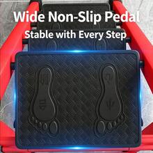 1pc 2-Step Folding Step Stool With Non-Slip Pedals, Foldable Design, Sturdy And Durable, Perfect For Kitchen And Home Use - Multiple Styles - View 6