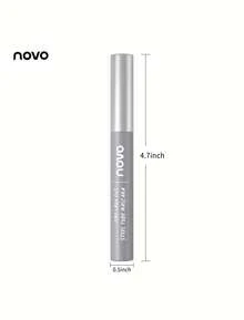 NOVO Waterproof And Sweat-Resistant Mascara In A Slim Tube That Lengthens, Curls And Sets Lashes For Long-Lasting Hold; An Affordable, Smudge-Proof Option For Beginners That Leaves Lashes Looking Perfectly Defined And Separated. - 01#Natural Black - View 9