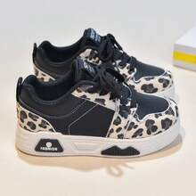 Back To School Casual Fashion Kids' Sports Skateboard Shoes - Beige - View 9