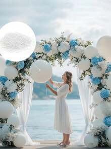 50/20/10p-Transparent Rubber Bands, Bold Size: 5.91 * 0.12 Inches Suitable For Balloon Arch, Balloon Bundling, Crafts, Office And Decoration - Transparent Stretchable Rubber Material, Suitable For Home, Wedding And Decorative Items, Holiday Party Accessories - Default - View 6