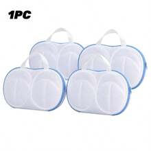 2/1pcs Sturdy Underwear Laundry Bag - With Zipper Closure And Frame - Fashionable And Durable Mesh Bag, Suitable For Underwear, Bras, Panties, Socks, Shoes, Hats And Gloves, Premium Laundry Storage Organizer, Used For Home Laundry Protection, Anti-Deformation Design, Essential For Delicate Clothing Care, Perfect For Home And Travel Use - Multicolor - View 10