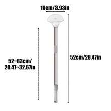 Telescopic Handheld Sign Holder Rod Stainless Steel Adjustable Portable Sign Stand For Class Events Exhibitions Welcome Signs - Single Attribute - View 8