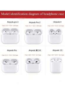 [Customized]Personalized Initials Letters Customize Lock Buckle Pop-Up Earphone Case Earphone DIY Case Compatible With 1 2 3 4 5 Pro 2 Pro 3 Luxury Cover Perfect Gift For Birthday Present, Christmas Gift, Halloween Gift - Multicolor - View 11