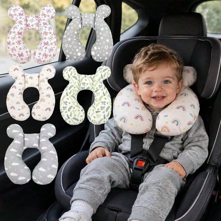 Car Neck & Lumbar Pillow - Multicolor - View 1
