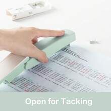 3pcs The Macron Office Stapler, Cute Color, Compact And Portable, Can Staple Up To 30 Sheets Of C4 Paper, Suitable For Office, School, Hospital, Construction Site And Other Scenarios - B - View 3
