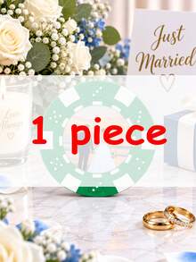 Personalized Poker Chips, Custom Photo Chips,Wedding Favor Poker Chip Set,Bachelor Party Gift, Game Night Keepsake,Personalized Casino Token - Multicolor - View 22
